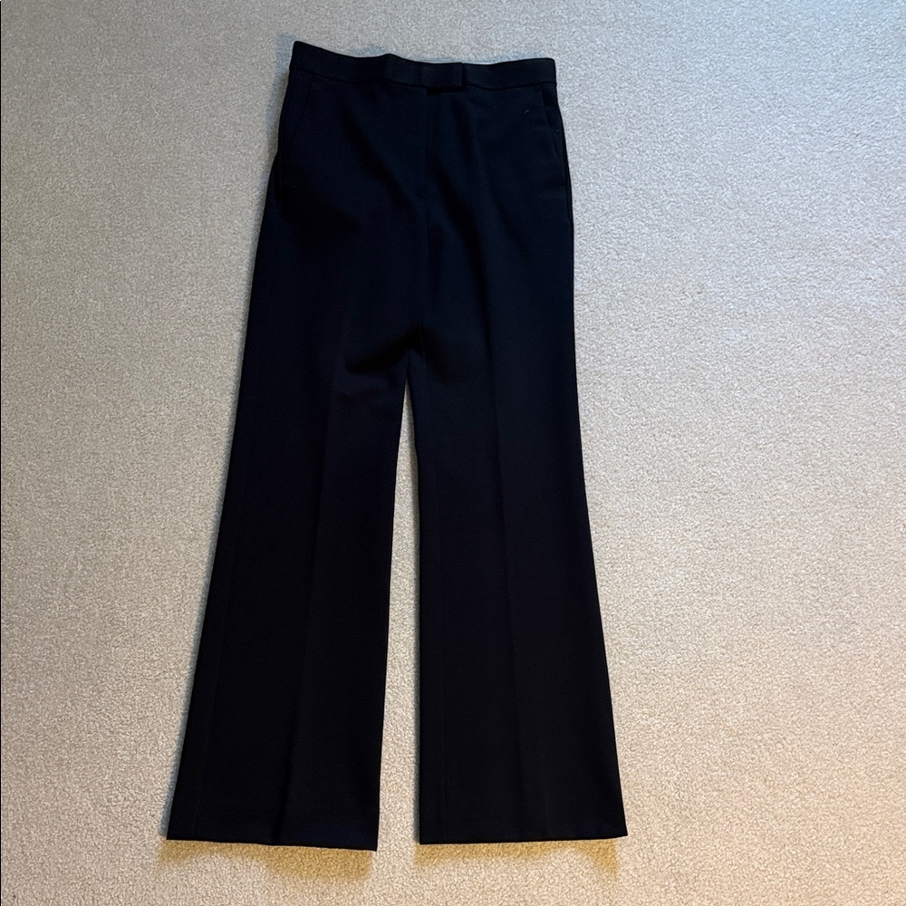 Ann Taylor Black Wide-Leg Trousers – Size 6